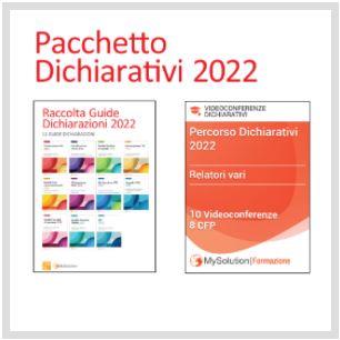 Percorso Dichiarativi. Per titolari e collaboratori di studio