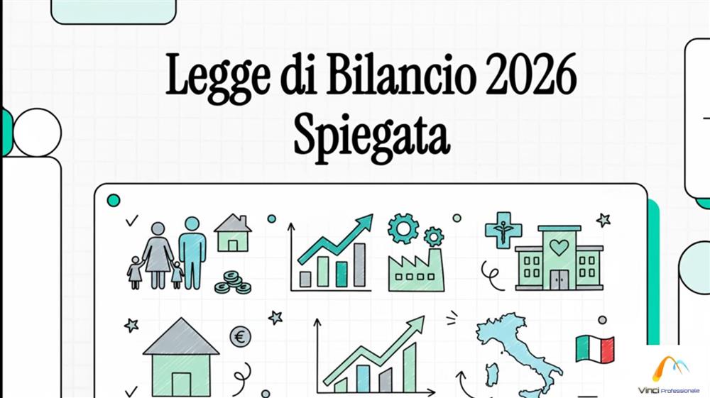 LA LEGGE DI BILANCIO 2026 SECONDO IL DISEGNO DI LEGGE