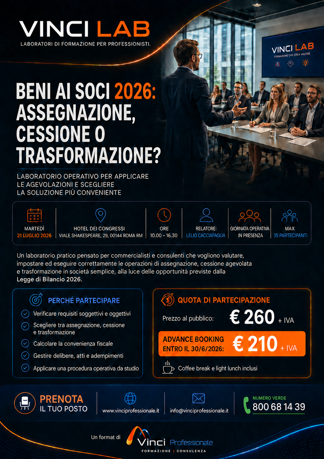 Beni ai soci 2026: assegnazione, cessione o trasformazione?
